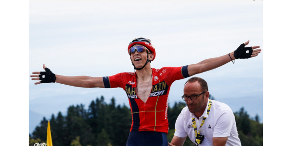 Ciccone ganó la nueva camiseta amarilla