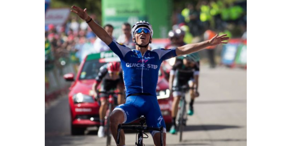 Deceuninck-QuickStep-coureur mist de line-up van San Juan