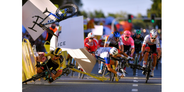 Entrevista después del accidente de Jacobson