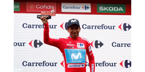 Quintana se puso el jersey rojo