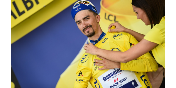 Wout van Aert derrotó a enemigos fuertes y ganó la primera victoria del Tour de Francia