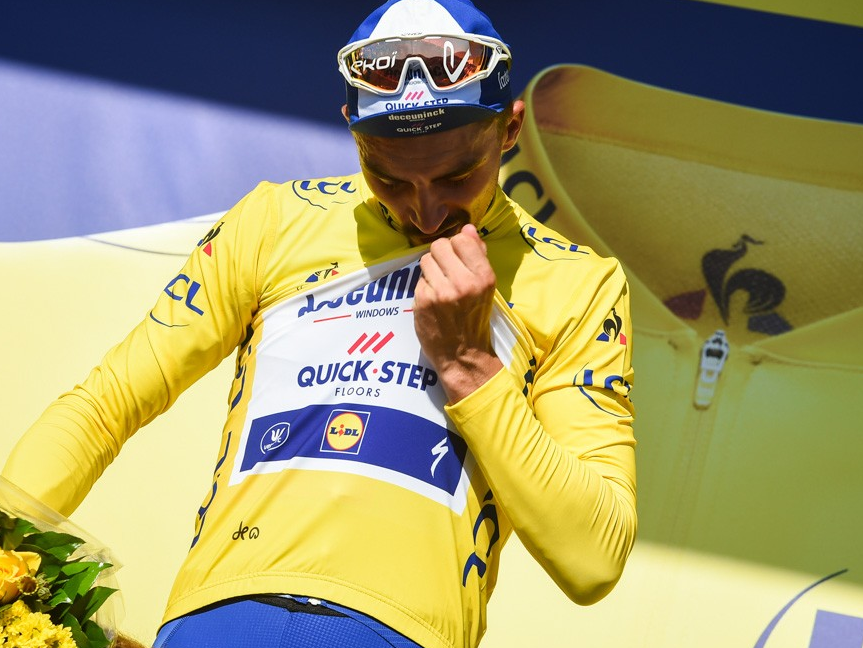 Alaphlippe se volvió cada vez más valiente en el partido