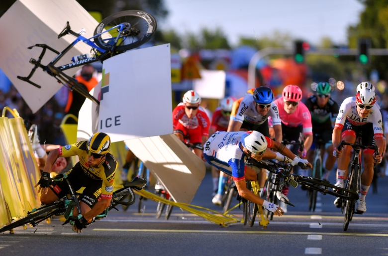 Entrevista después del accidente de Jacobson