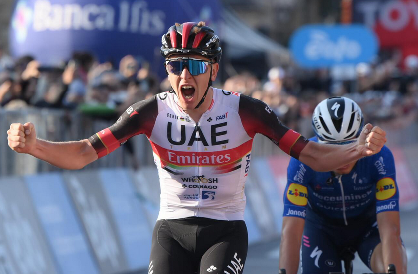 La UCI anuncia la clasificación del World Tour 2021 Tadej Pogača encabeza