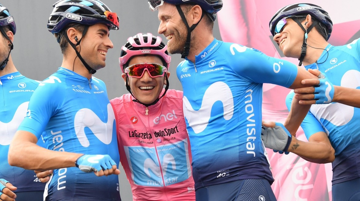 Roglic perdió a Nibali