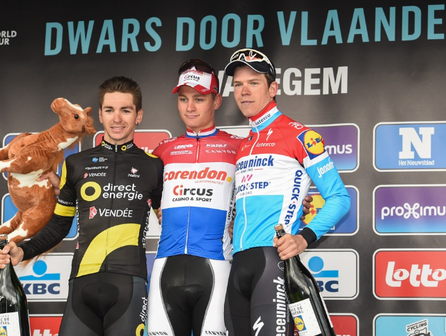 VAN DER POEL Mathieu consiguió el campeón del Tour de Flandes